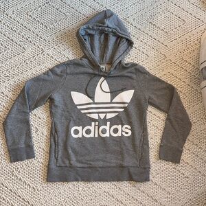 Adidas heather grey size small used